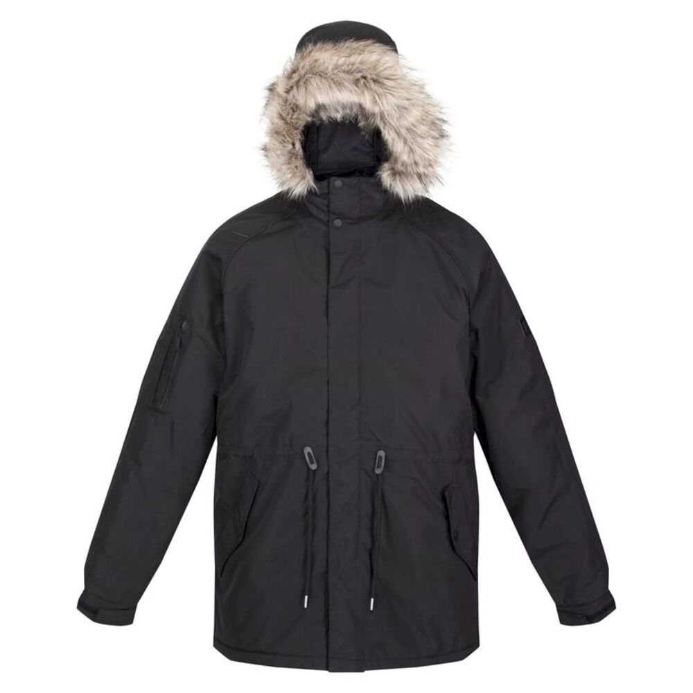 Regatta Mens Salinger III Parka / Black